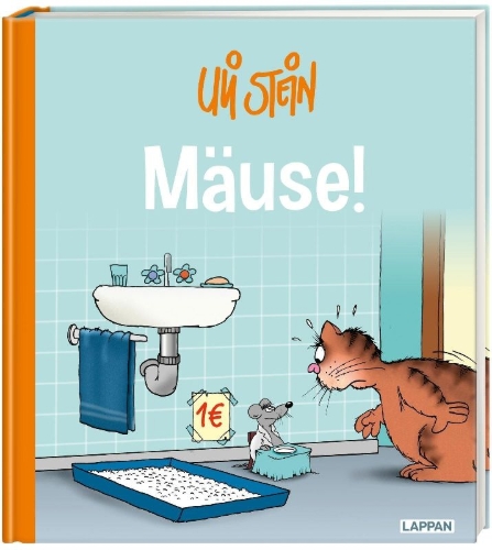 Buchcover und Innenansicht für das Buch: Uli Stein für Tierfreunde: Mäuse!
