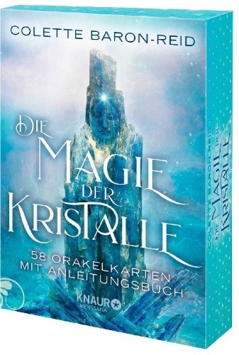 Buchcover und Innenansicht für das Buch: The Crystal Spirits Oracle