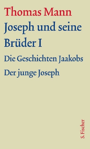 Buchcover und Innenansicht für das Buch: Joseph und seine Brüder I