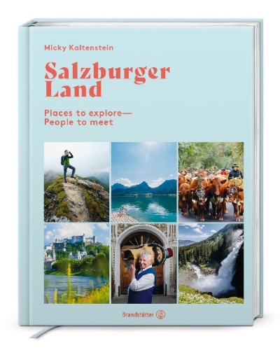 Buchcover und Innenansicht für das Buch: Salzburger Land