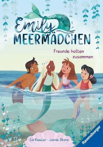 Buchcover und Innenansicht für das Buch: Emily Meermädchen, Band 5 - Freunde halten zusammen