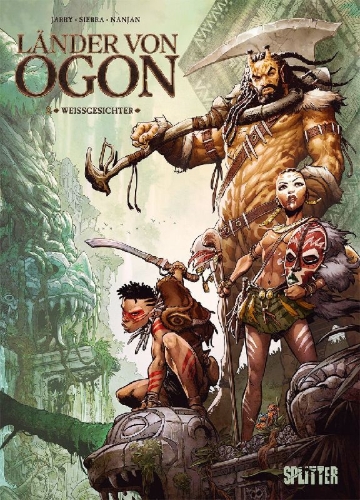 Buchcover und Innenansicht für das Buch: Länder von Ogon. Band 2