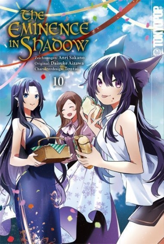 Buchcover und Innenansicht für das Buch: The Eminence in Shadow 10