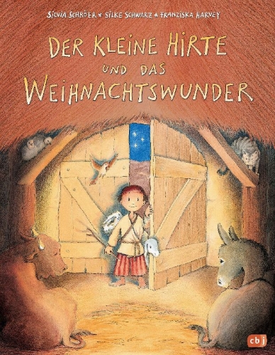 Buchcover und Innenansicht für das Buch: Der kleine Hirte und das Weihnachtswunder
