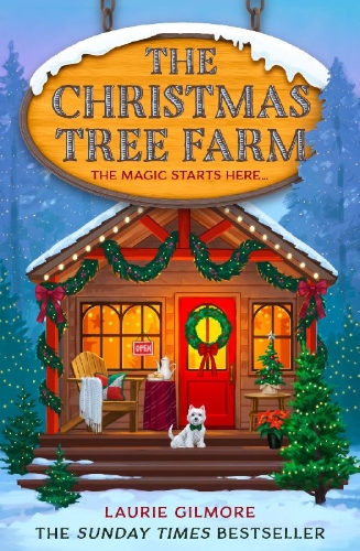 Buchcover und Innenansicht für das Buch: The Christmas Tree Farm