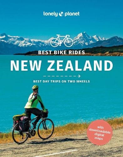 Buchcover und Innenansicht für das Buch: Lonely Planet Best Bike Rides New Zealand