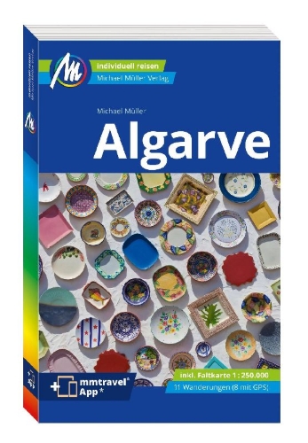 Buchcover und Innenansicht für das Buch: MICHAEL MÜLLER Reiseführer Algarve