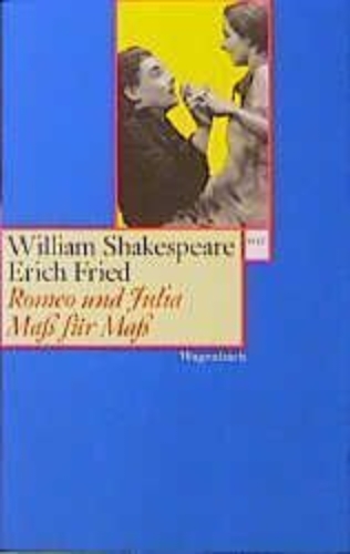 Buchcover und Innenansicht für das Buch: Romeo und Julia / Maß für Maß