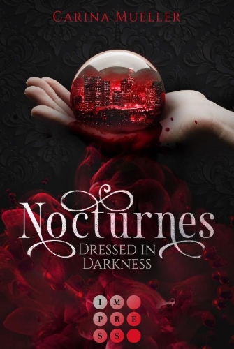 Buchcover und Innenansicht für das Buch: Nocturnes. Dressed in Darkness