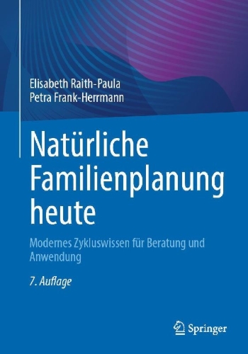 Buchcover und Innenansicht für das Buch: Natürliche Familienplanung heute