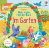 Buchcover und Innenansicht für das Buch: Mein erstes Pop-up-Buch: Im Garten