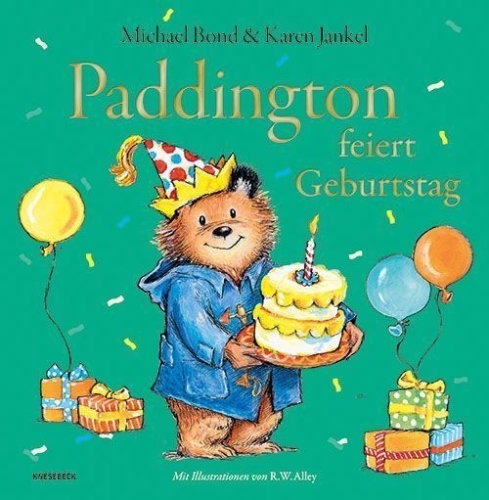 Buchcover und Innenansicht für das Buch: Happy Birthday, Paddington
