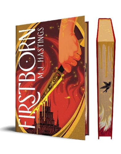 Buchcover und Innenansicht für das Buch: Firstborn (Deluxe Edition)