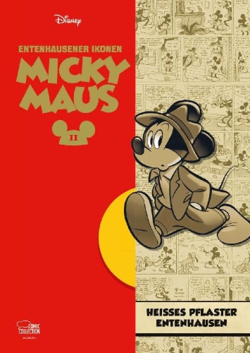 Buchcover und Innenansicht für das Buch: Entenhausener Ikonen - Micky Maus II
