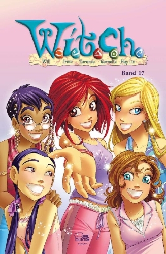 Buchcover und Innenansicht für das Buch: W.I.T.C.H.
