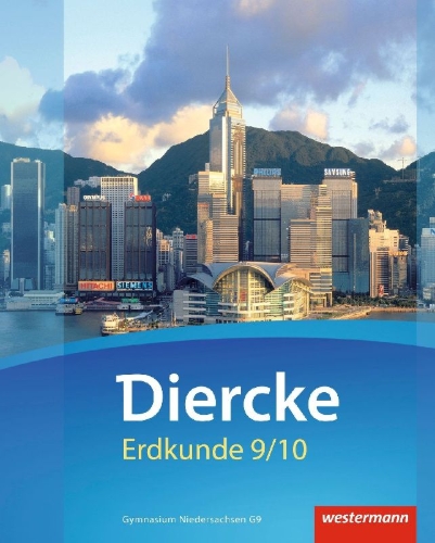 Buchcover und Innenansicht für das Buch: Diercke Erdkunde 9 /10. Schulbuch. Gymnasien G9. Niedersachsen