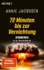 Buchcover und Innenansicht für das Buch: 72 Minuten bis zur Vernichtung