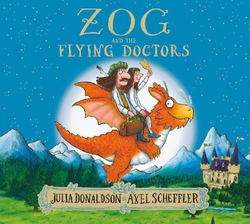 Buchcover und Innenansicht für das Buch: Zog and the Flying Doctors