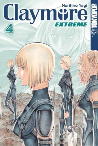 Buchcover und Innenansicht für das Buch: Claymore EXTREME 04