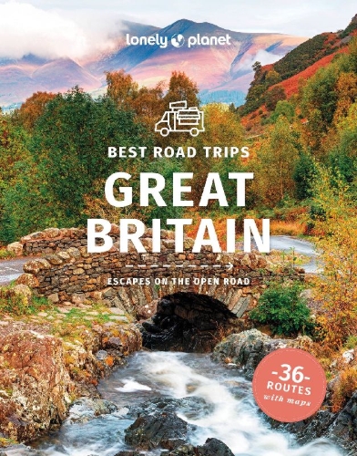 Buchcover und Innenansicht für das Buch: Lonely Planet Best Road Trips Great Britain