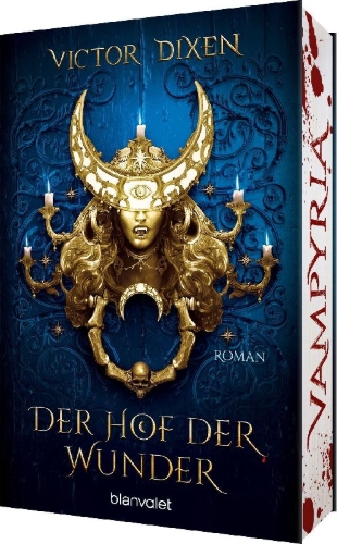 Buchcover und Innenansicht für das Buch: Vampyria 2. La Cour des Miracles