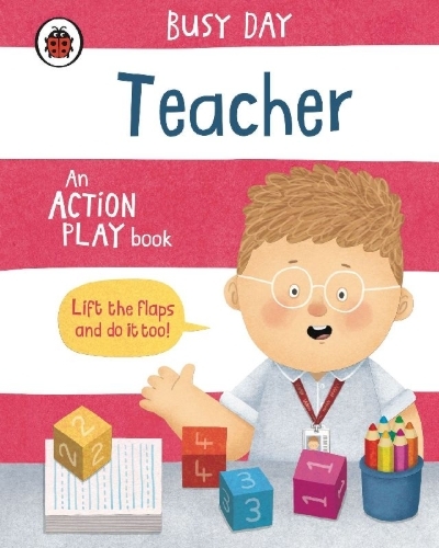 Buchcover und Innenansicht für das Buch: Busy Day: Teacher