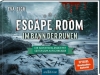 Buchcover und Innenansicht für das Buch: Escape Room. Im Bann der Runen