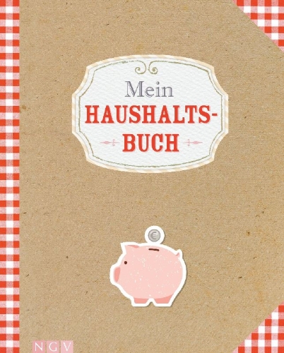 Buchcover und Innenansicht für das Buch: Mein Haushaltsbuch