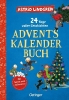 Buchcover und Innenansicht für das Buch: 24 Tage voller Geschichten. Adventskalenderbuch