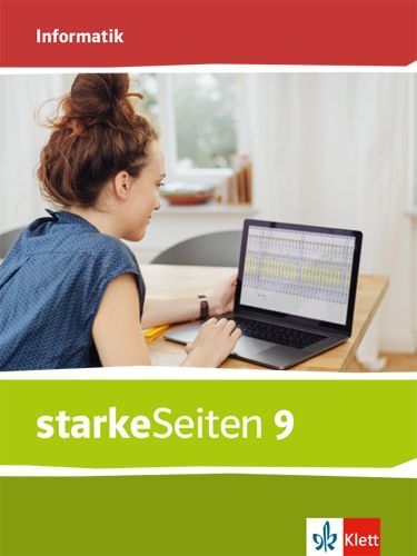 Buchcover und Innenansicht für das Buch: starkeSeiten Informatik 9. Schulbuch Klasse 9.  Ausgabe Bayern Mittelschule
