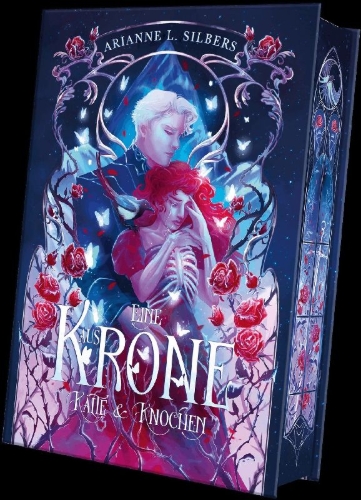 Buchcover und Innenansicht für das Buch: Eine Krone aus Kälte und Knochen