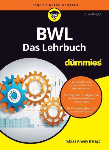 Buchcover und Innenansicht für das Buch: BWL für Dummies. Das Lehrbuch