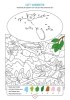Buchcover und Innenansicht für das Buch: Conni Gelbe Reihe (Beschäftigungsbuch): Malen mit Zahlen