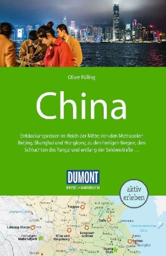Buchcover und Innenansicht für das Buch: DUMONT Reise-Handbuch Reiseführer China