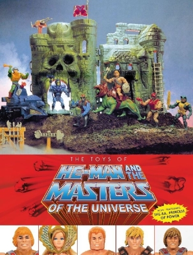 Buchcover und Innenansicht für das Buch: The Toys of He-Man and the Masters of the Universe