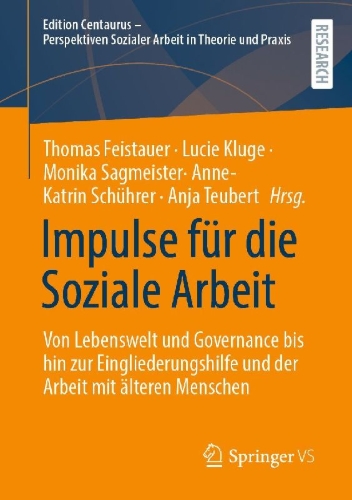 Buchcover und Innenansicht für das Buch: Impulse für die Soziale Arbeit