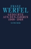 Buchcover und Innenansicht für das Buch: Gedichte aus den Jahren 1908-1945