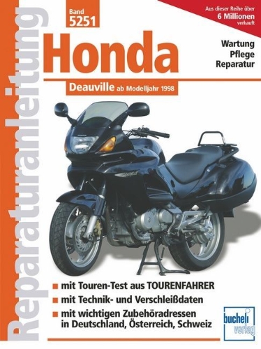 Buchcover und Innenansicht für das Buch: Honda Deauville