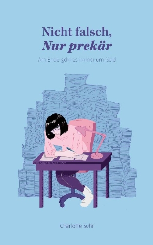 Buchcover und Innenansicht für das Buch: Nicht falsch, nur prekär
