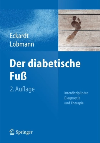 Buchcover und Innenansicht für das Buch: Der diabetische Fuß