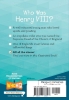 Buchcover und Innenansicht für das Buch: Who Was Henry VIII?
