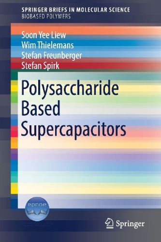 Buchcover und Innenansicht für das Buch: Polysaccharide Based Supercapacitors