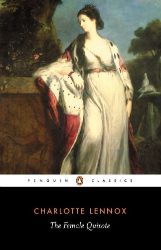 Buchcover und Innenansicht für das Buch: The Female Quixote