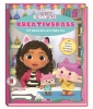 Buchcover und Innenansicht für das Buch: Gabby's Dollhouse: Kreativspaß mit Mama Box und Baby Box