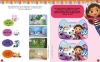 Buchcover und Innenansicht für das Buch: Gabby's Dollhouse: Kreativspaß mit Mama Box und Baby Box
