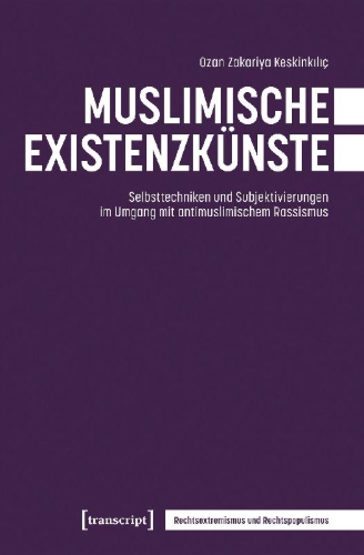 Buchcover und Innenansicht für das Buch: Muslimische Existenzkünste