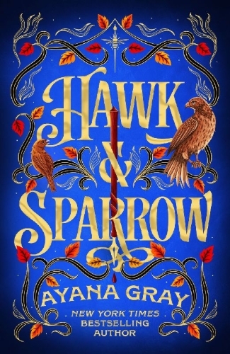 Buchcover und Innenansicht für das Buch: Hawk & Sparrow