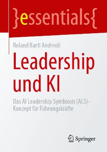 Buchcover und Innenansicht für das Buch: Leadership und KI