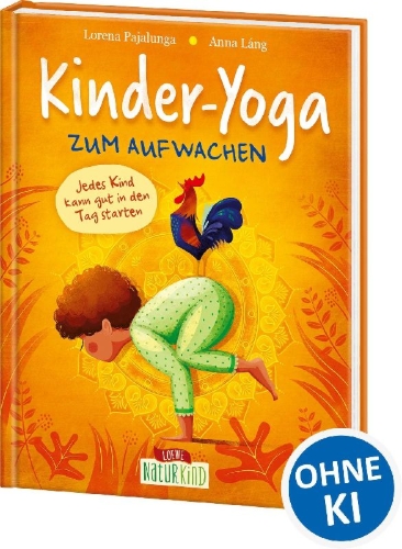 Buchcover und Innenansicht für das Buch: Good Morning Yoga: Relaxing Poses for Children