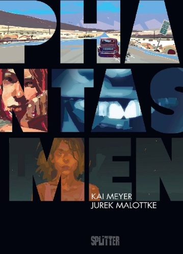 Buchcover und Innenansicht für das Buch: Phantasmen (Graphic Novel, limitierte Vorzugsausgabe)
